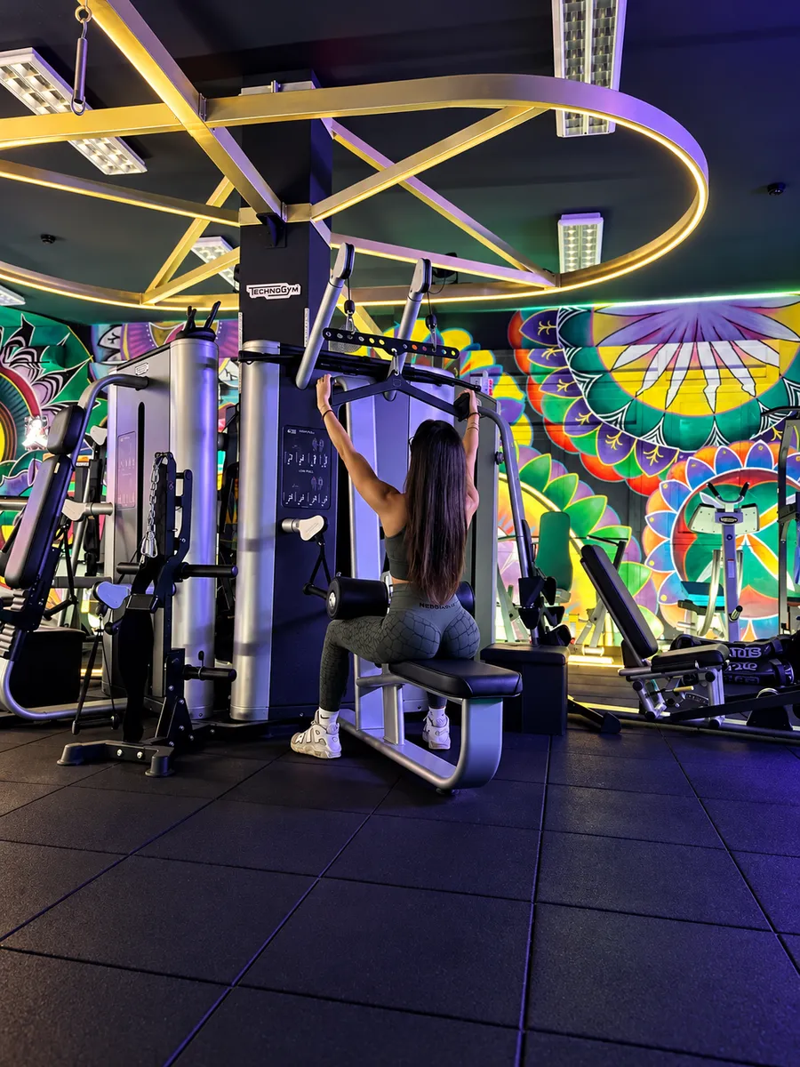 Allenamento nello studio C Club